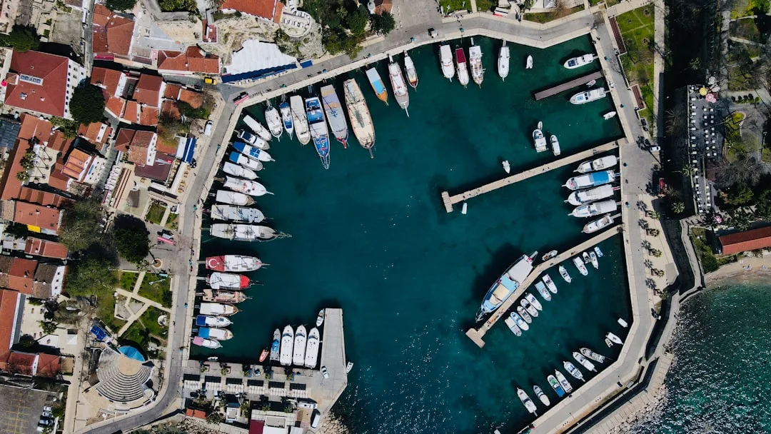 A marina on the Aegean coast, near one of our clinics