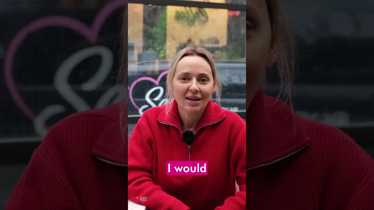 Natalia speaking in her patient story video