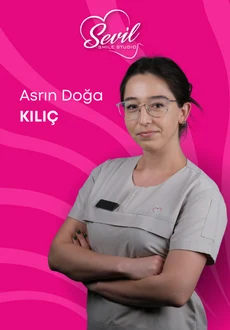 Portrait of Asrın Doğa Kılıç, dental nurse at Sevil Smile Clinic