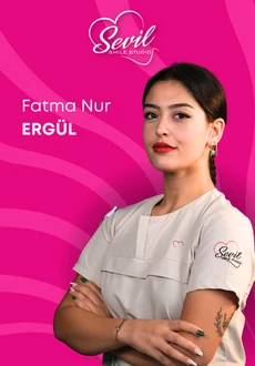 Portrait of Fatma Nur Ergül, dental nurse at Sevil Smile Clinic