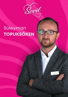 Portrait of Süleyman Topuksöker, patient coordinator at Sevil Smile Clinic