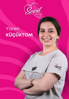 Portrait of Yaren Küçüktom, dental nurse at Sevil Smile Clinic